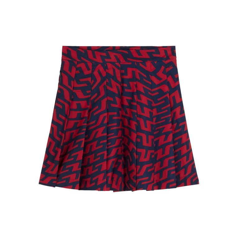 Adina Logo Print 16&quot; Skort