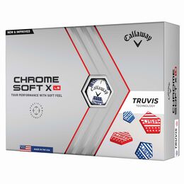 Chrome Soft X LS USA Truvis Golf Balls