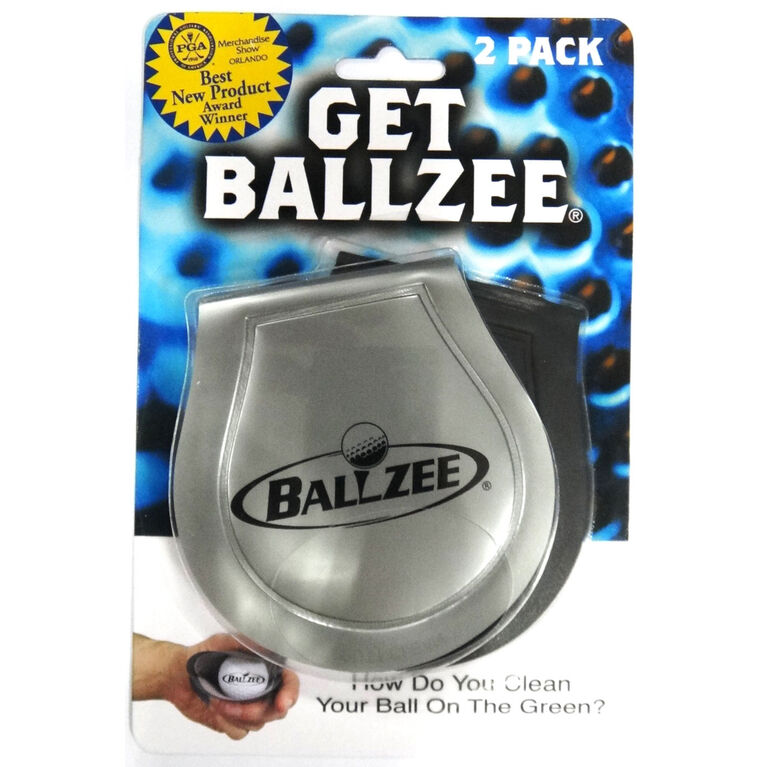 Ballzee Golf Ball Cleaner - 2-Pack