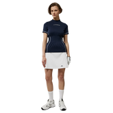 Alternate View 1 of Lux Bonded Kim Short Sleeve Top