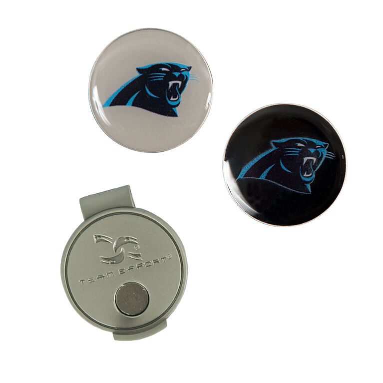 Team Effort Carolina Panthers Hat Clip &amp; Ball Marker