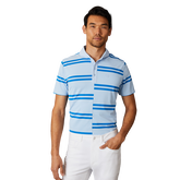 Offset Stripe Polo