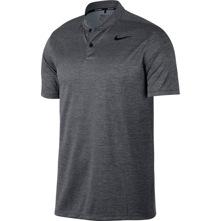 nike men's heather dry golf polo
