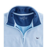 Houston Astros Vineyard Vines Ball & Glove Saltwater Half-Zip Top - Navy