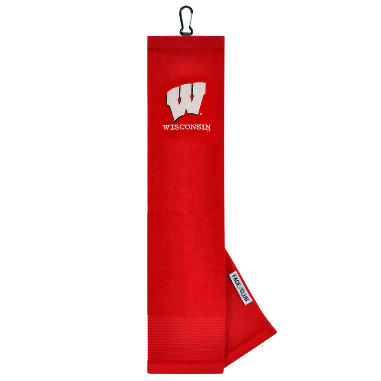 Team Effort Wisconsin Badgers TriFold Towel