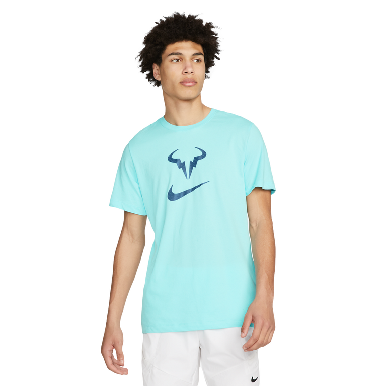 Dri-FIT Rafa Swoosh Logo Men&#39;s Tennis T-Shirt