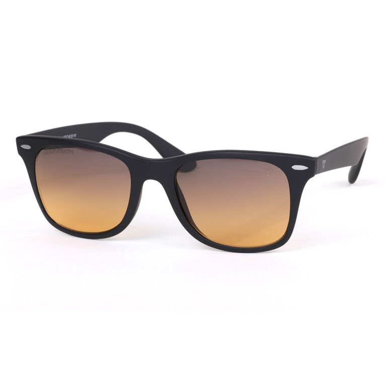 DG1 Matte Black Wayfarer Sunglasses