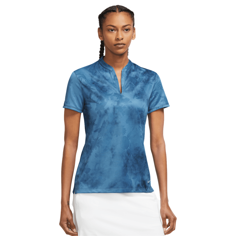 Nike Dri FIT Victory Women s Floral Print Short Sleeve Golf Polo
