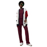 Alternate View 1 of Parvin Texture Short Sleeve Polo Shirt