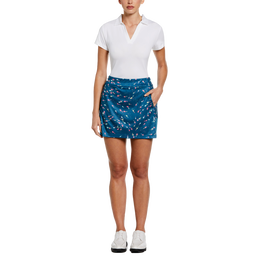 Koi Fish Print 16&quot; Skort