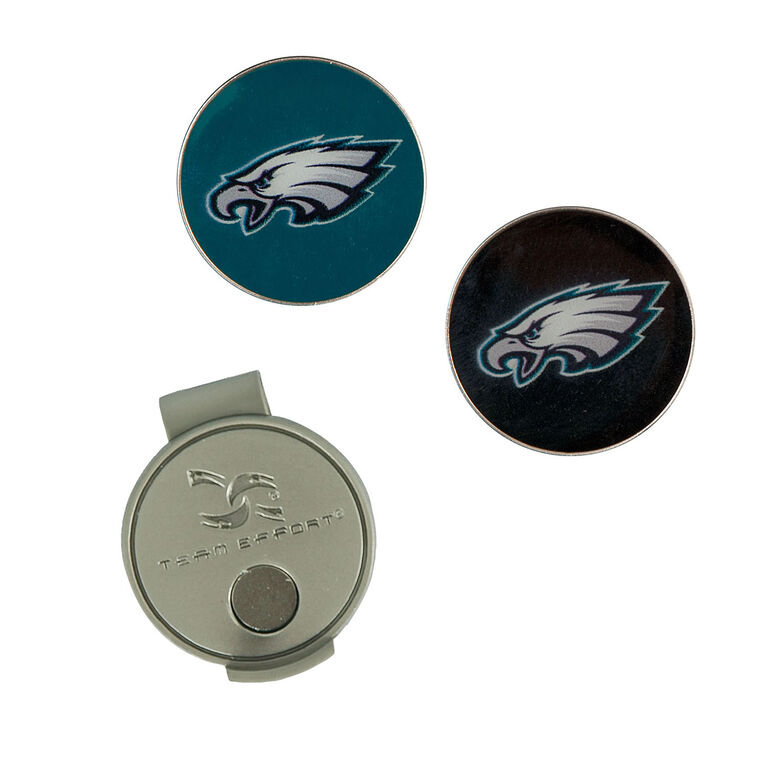 Team Effort Philadelphia Eagles Hat Clip &amp; Ball Marker