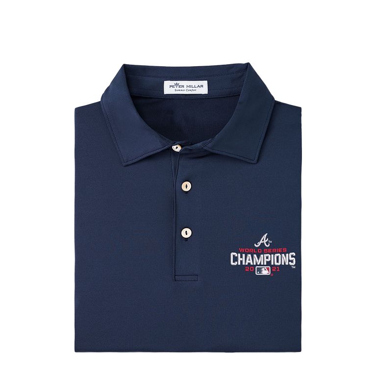 Atlanta Braves World Series Champion Performance Polo