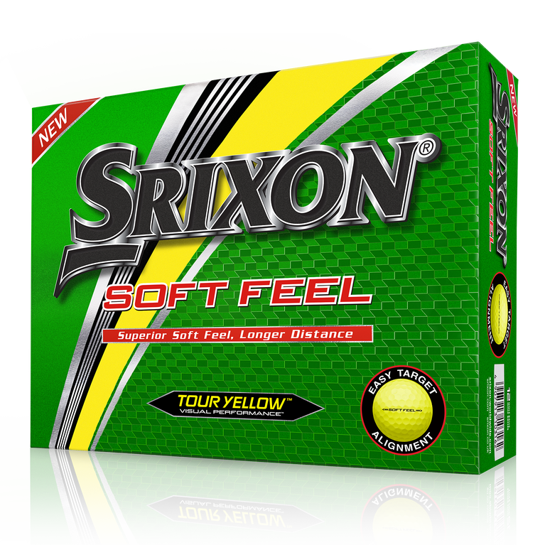 Srixon Soft Feel Yellow Golf Balls PGA TOUR Superstore