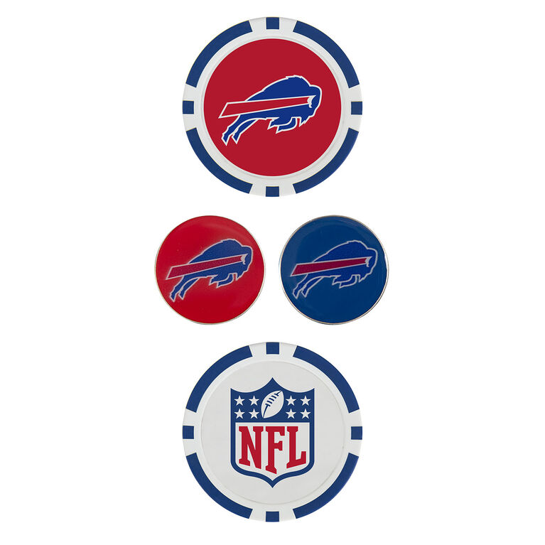 Team Effort Buffalo Bills Ball Marker Set