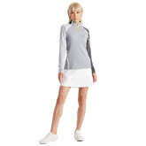 Alternate View 1 of Colorblock Quarter Zip Pull Over