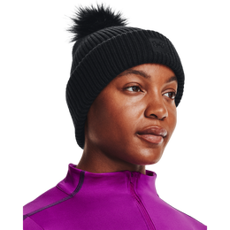 Women&#39;s ColdGear&reg; Infrared Halftime Ribbed Pom Beanie