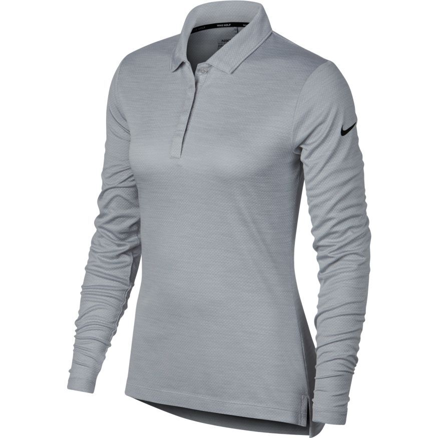 Nike Women's Long Sleeve Dry Golf Polo 