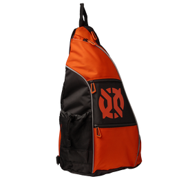 Pickleball Pro Team Sling Bag - Orange/Black