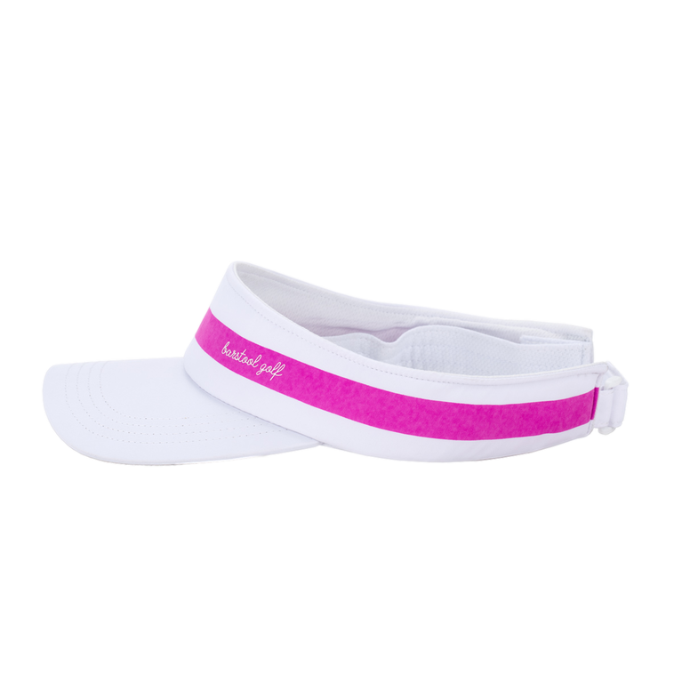 Barstool Sports Bold Striped Women's Golf Visor PGA TOUR Superstore