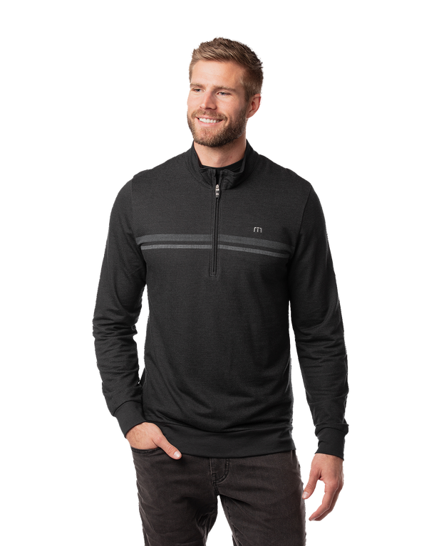 TravisMathew Hot Cocoa Quarter Zip Pullover | PGA TOUR Superstore