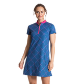 Paisley Park Collection: Glen Plaid Short Sleeve Dress