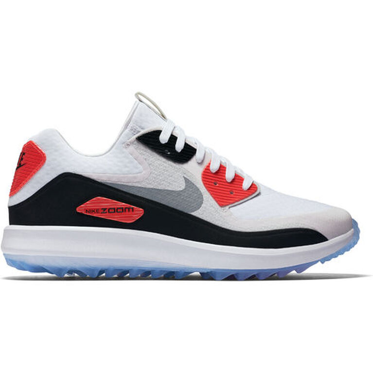 Nike Air Zoom 90 IT Men&#39;s Golf Shoe - White/Grey