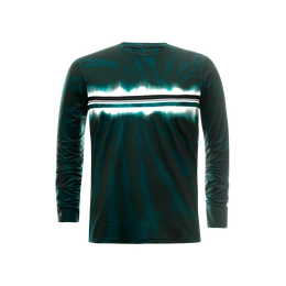 Evergreen Tie Dye Long Sleeve Men&#39;s Shirt