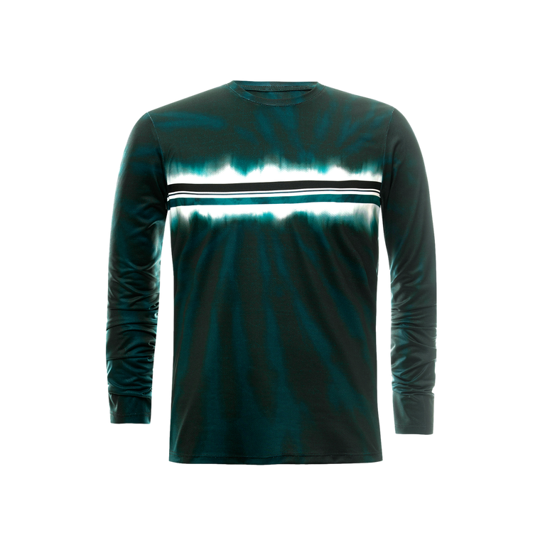 KSwiss Evergreen Tie Dye Long Sleeve Men's Shirt PGA TOUR Superstore