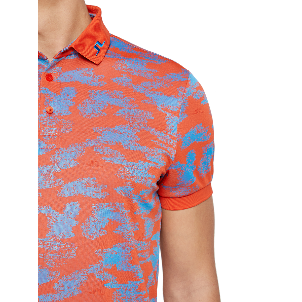 J.Lindeberg KV TX Jacquard Camo Polo PGA TOUR Superstore