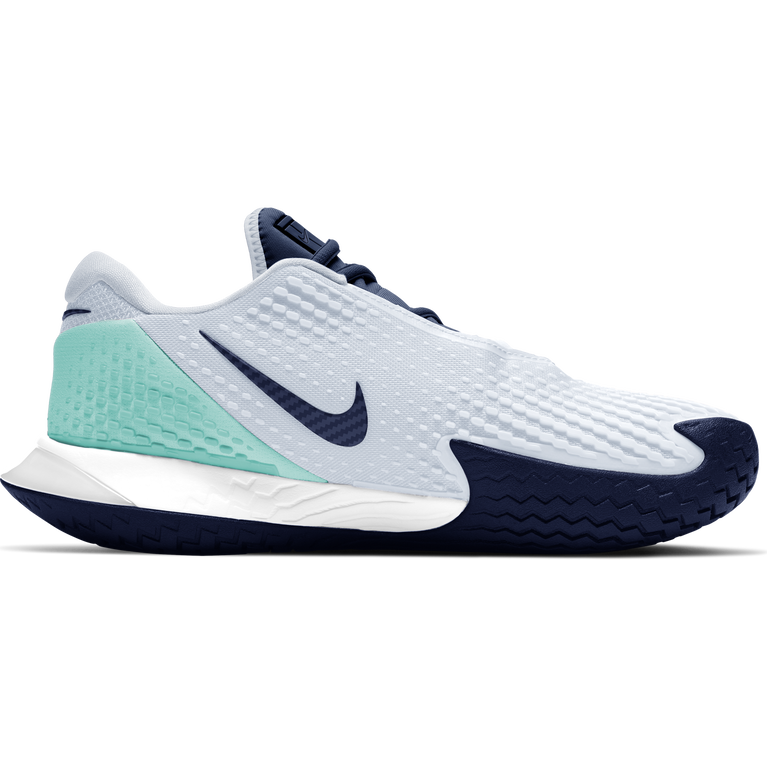NikeCourt Zoom Cage 4 Women's Court Tennis Shoe - Grey/Navy | PGA TOUR Superstore