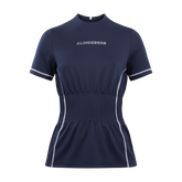 Alternate View 4 of Lux Bonded Kim Short Sleeve Top