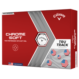 Chrome Soft USA TruTrack Golf Ball