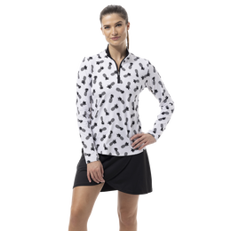 SolTek Lux Pineapple Quarter Zip Pullover