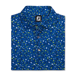 Terrazzo Print Polo