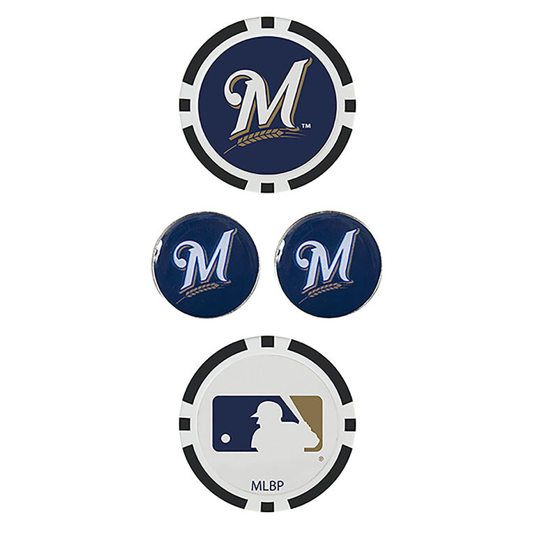Team Effort Milwaukee Brewers Ball Marker Set