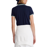 Alternate View 5 of Piqu&eacute; Striped Tipped Short Sleeve Polo Shirt