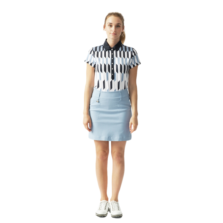Sportif Dot Collection: Magic Staple Blue 18&quot; Skort