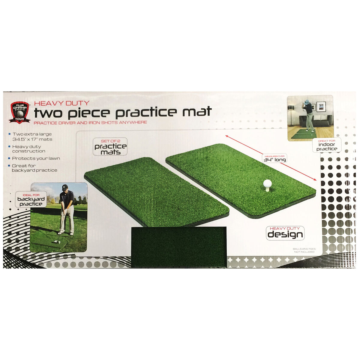 2 Piece Hitting Mat PGA TOUR Superstore