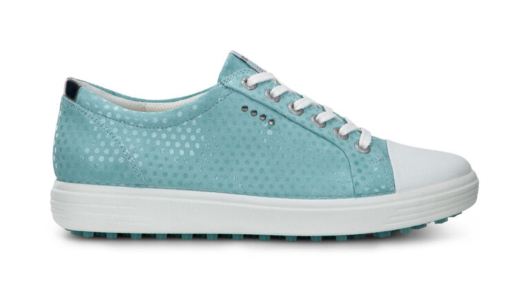 Ecco Casual Hybrid Women S Golf Shoe Light Blue White Pga Tour