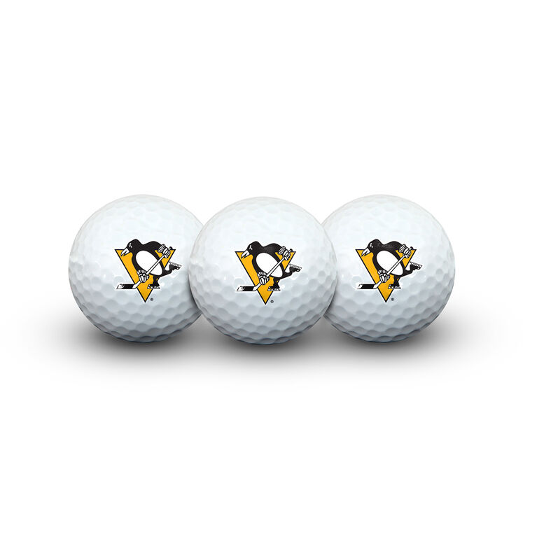 Team Effort Pittsburgh Penguins Golf Ball 3 Pack