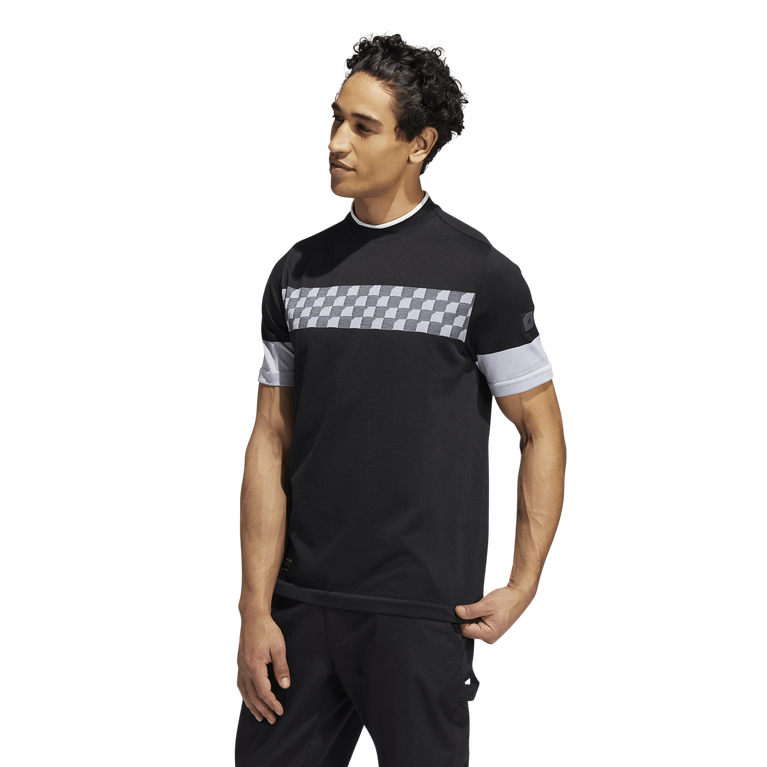 Adicross Checkered Short Sleeve Polo Shirt