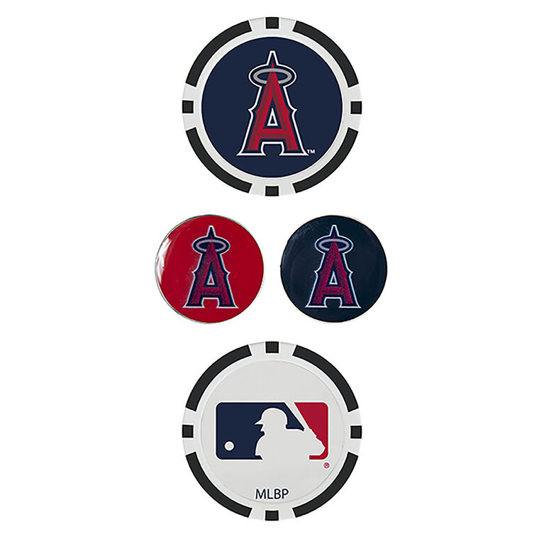 Team Effort Los Angeles Angels Ball Marker Set