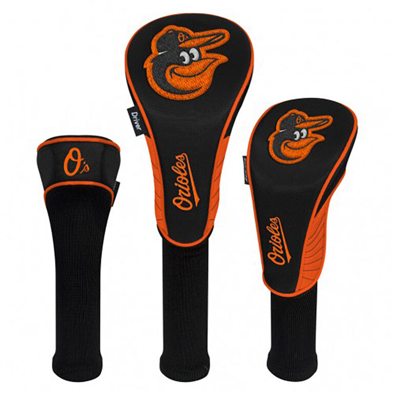 Baltimore Orioles Set of 3 Headcovers