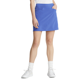 Aim Back Pleated Stretch 17&quot; Skort