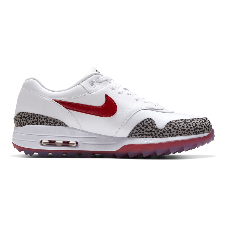 Nike Air Max 1 G NRG Men's Golf Shoe - White/Red | PGA TOUR Superstore