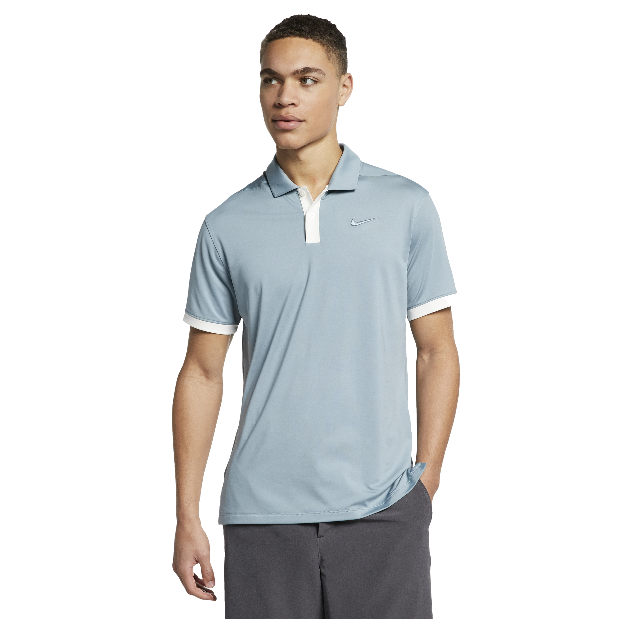 nike dry vapor solid golf polo shirt