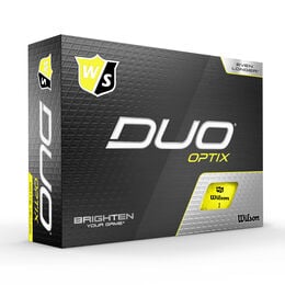 DUO Optix Yellow Golf Balls - Personalized