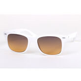 DG1 White Wayfarer Sunglasses