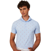 Skull &amp; T&#39;s Ice Nylon Slim Fit Polo