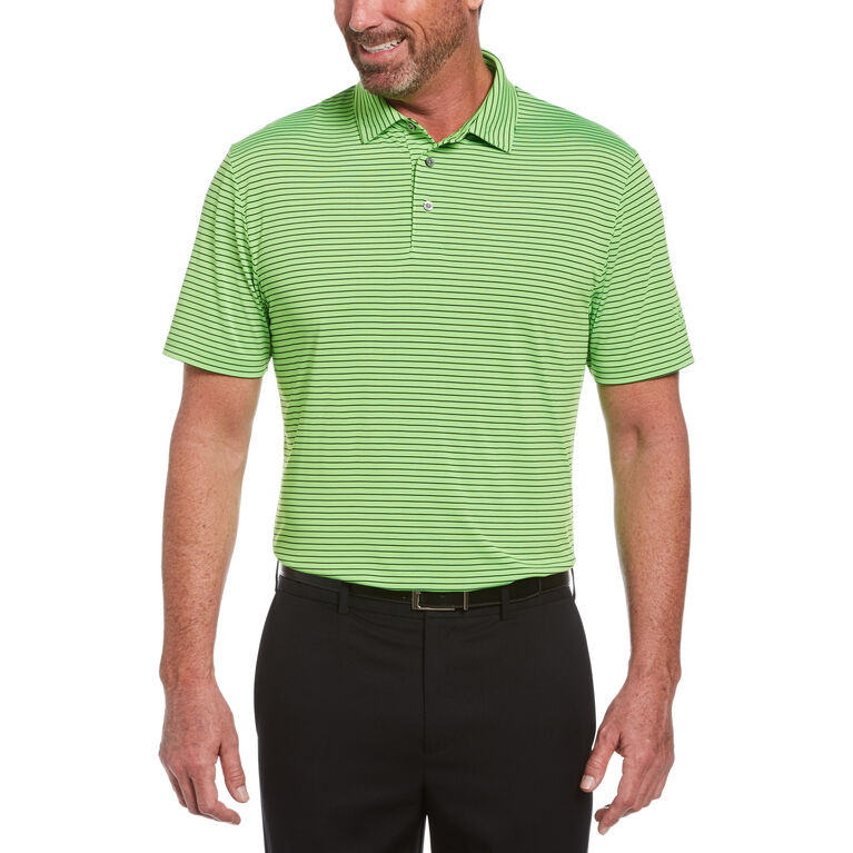 PGA TOUR Feeder Stripe Short Sleeve Golf Polo Shirt | PGA TOUR Superstore